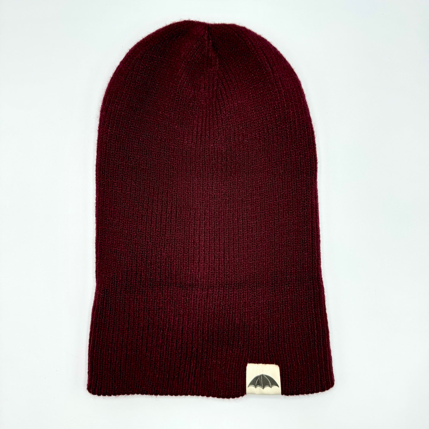 chilly days beanie hat for PANDAS foundation | burgundy