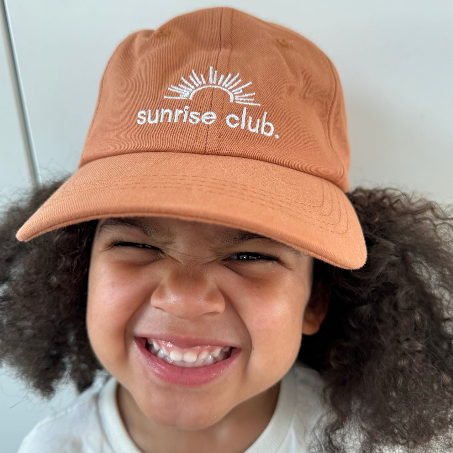 sunrise club cap | mini | brick