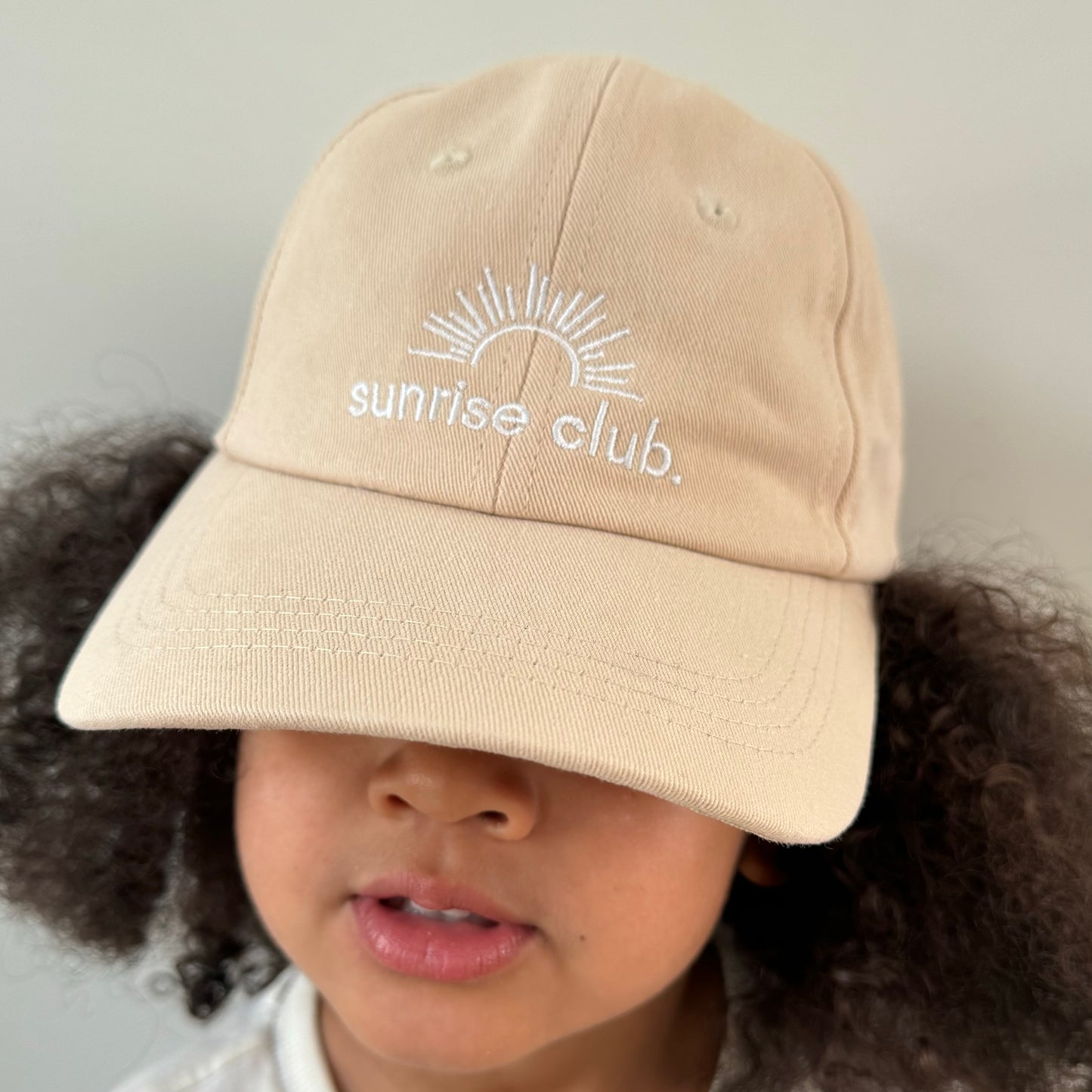 sunrise club cap | mini | oat