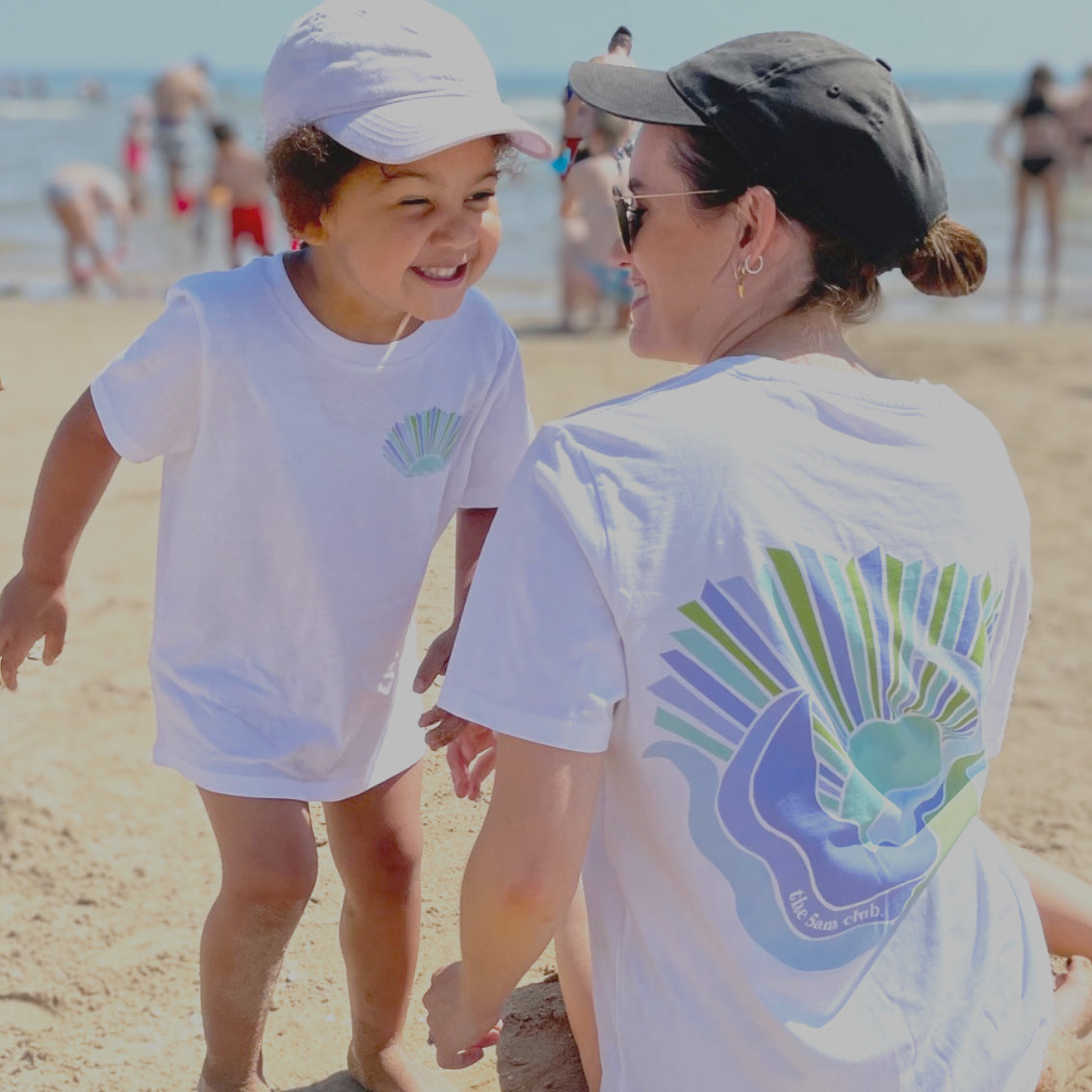 sunrise tee | kids | blue