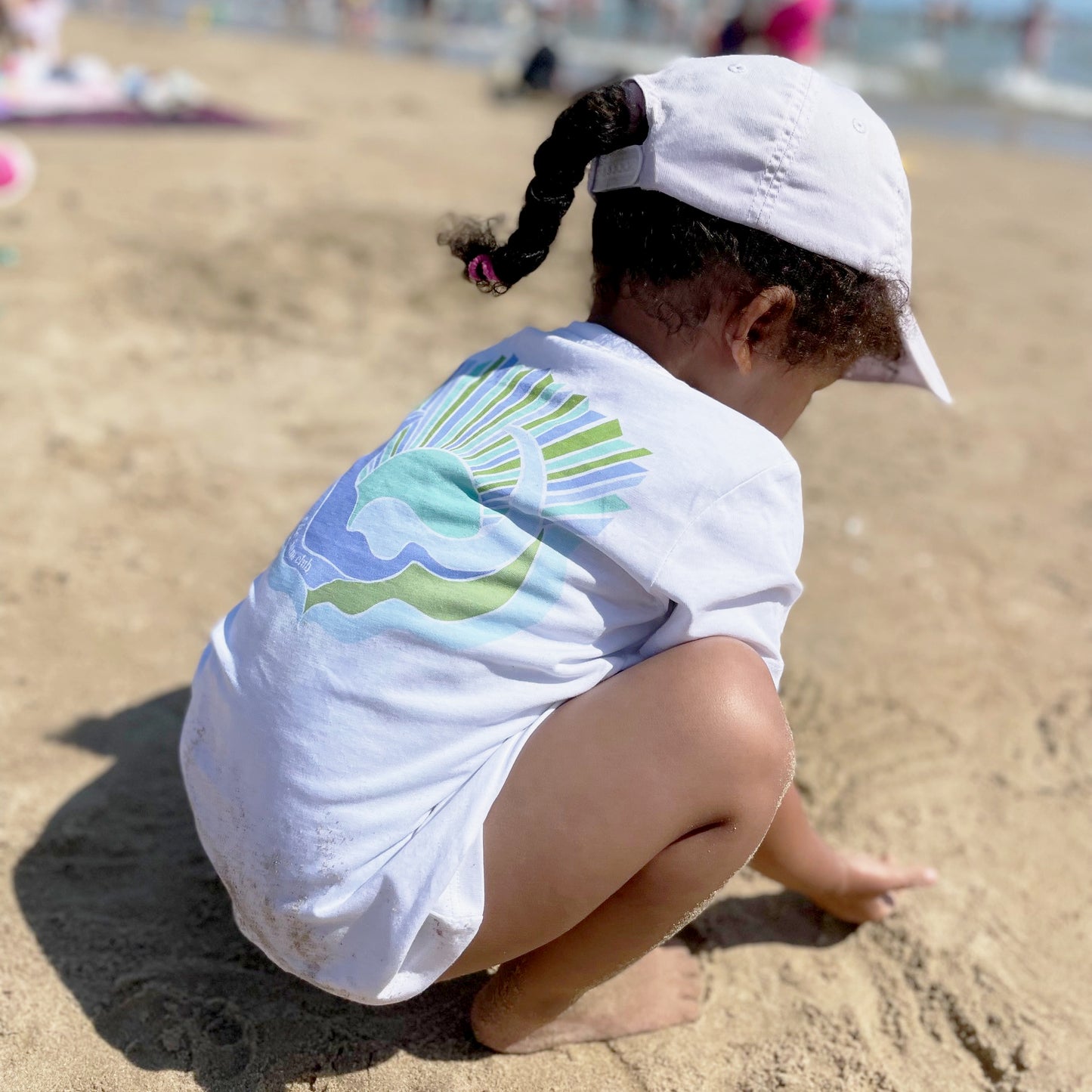 sunrise tee | kids | blue