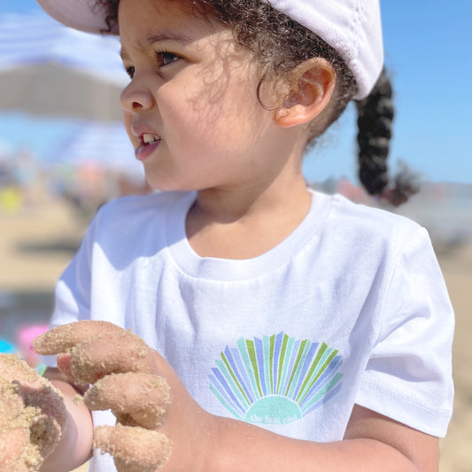 sunrise tee | kids | blue