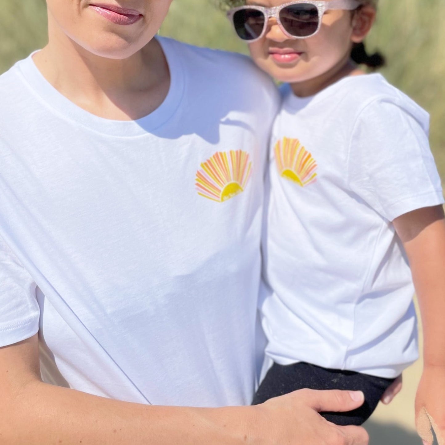 sunrise tee | kids | orange