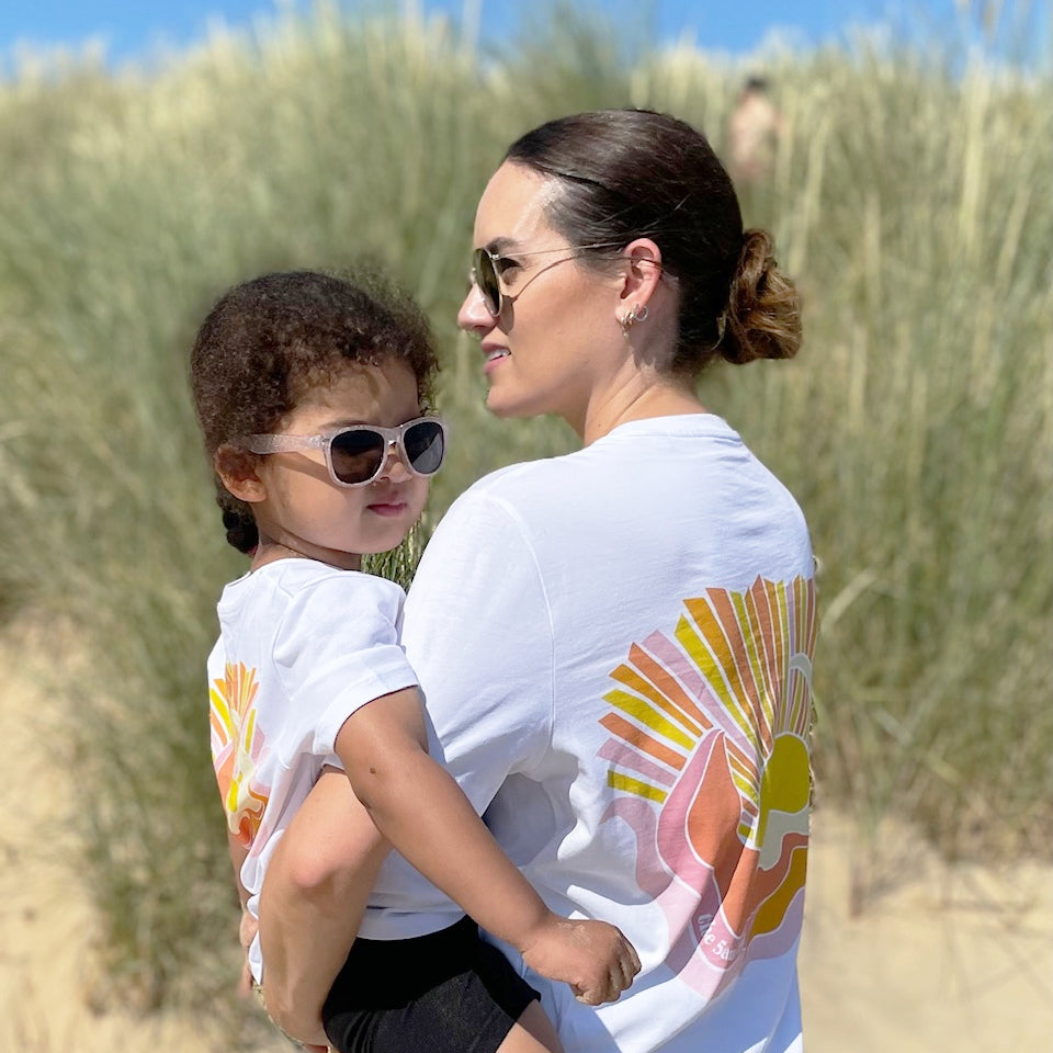 sunrise tee | kids | orange