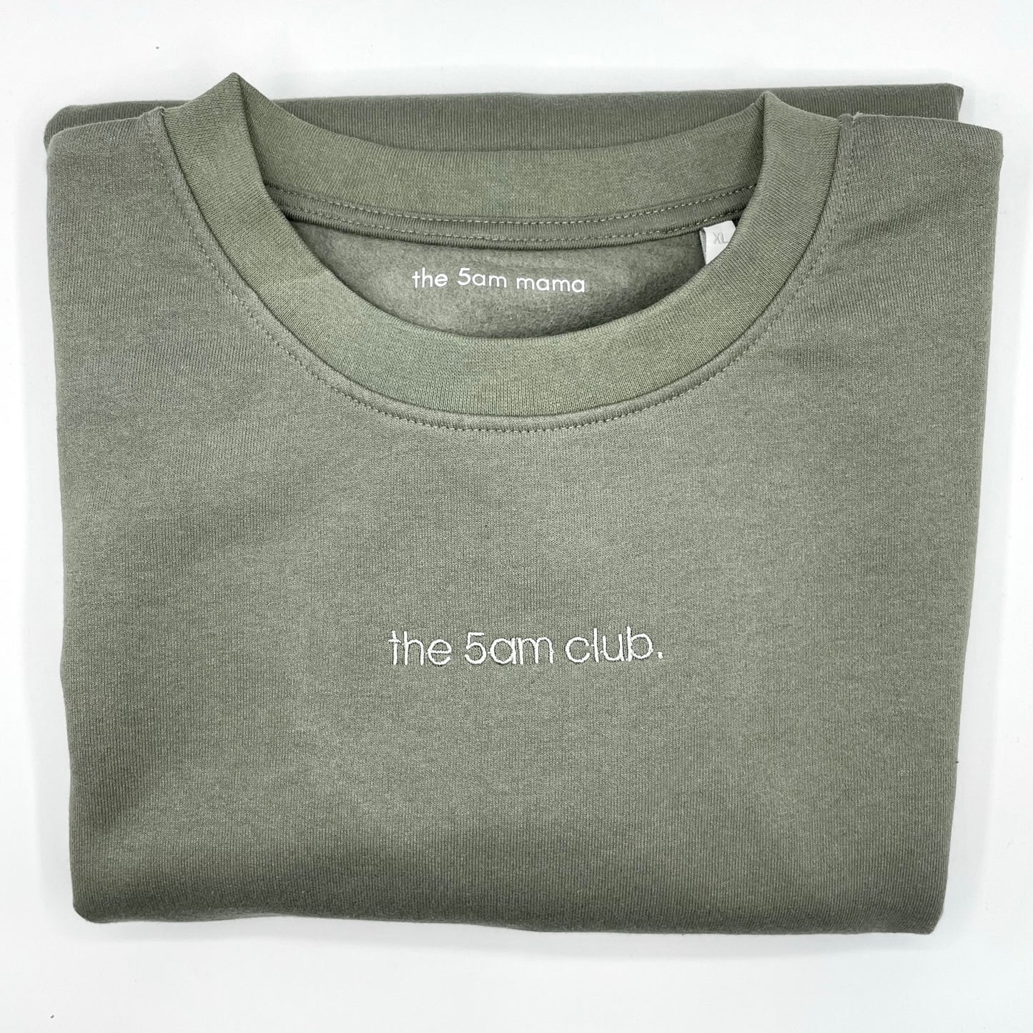 5am sweatshirt | mama | khaki