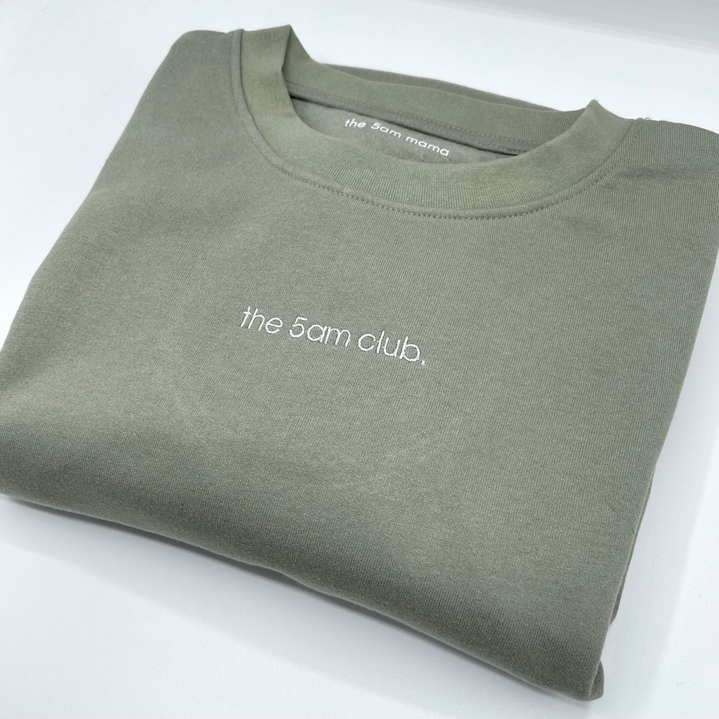5am sweatshirt | mama | khaki