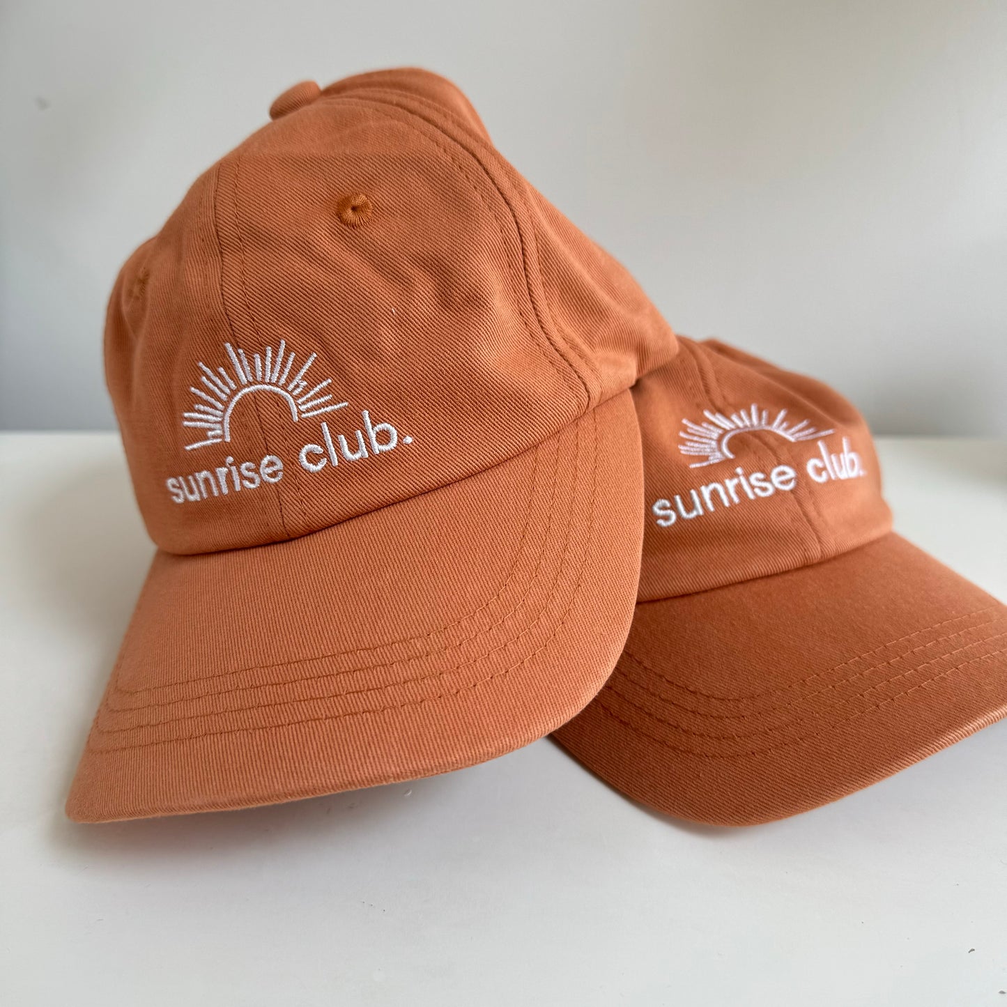 sunrise club cap | mini | brick