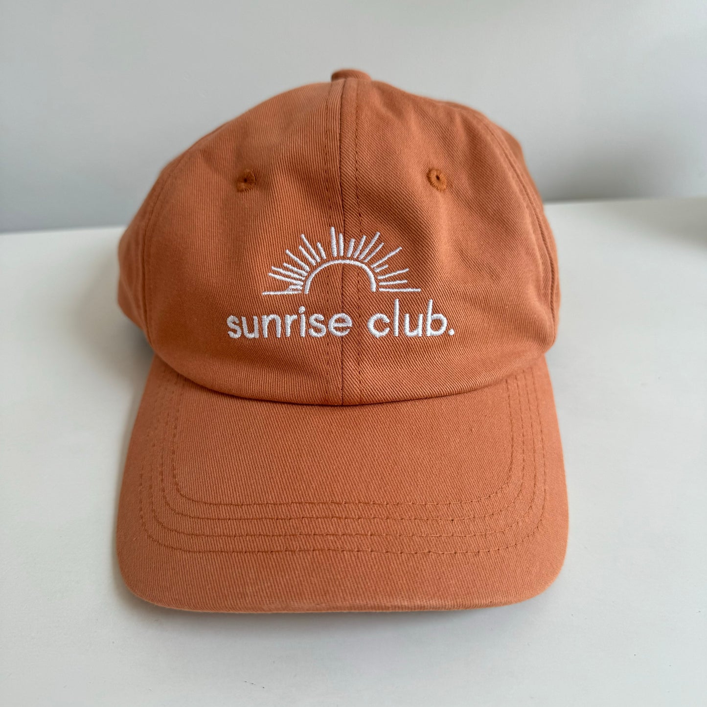 sunrise club cap | mini | brick