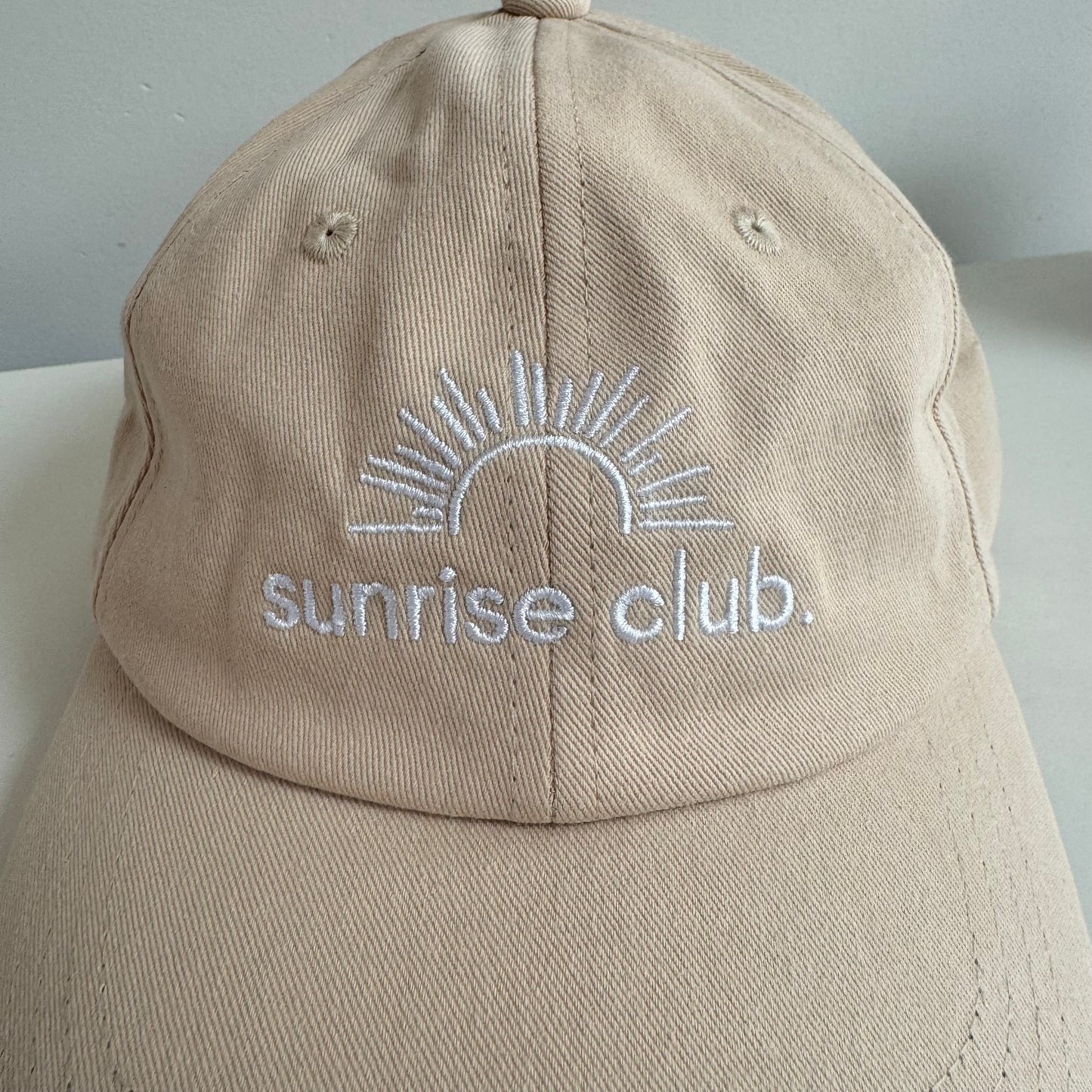 sunrise club cap | mini | oat