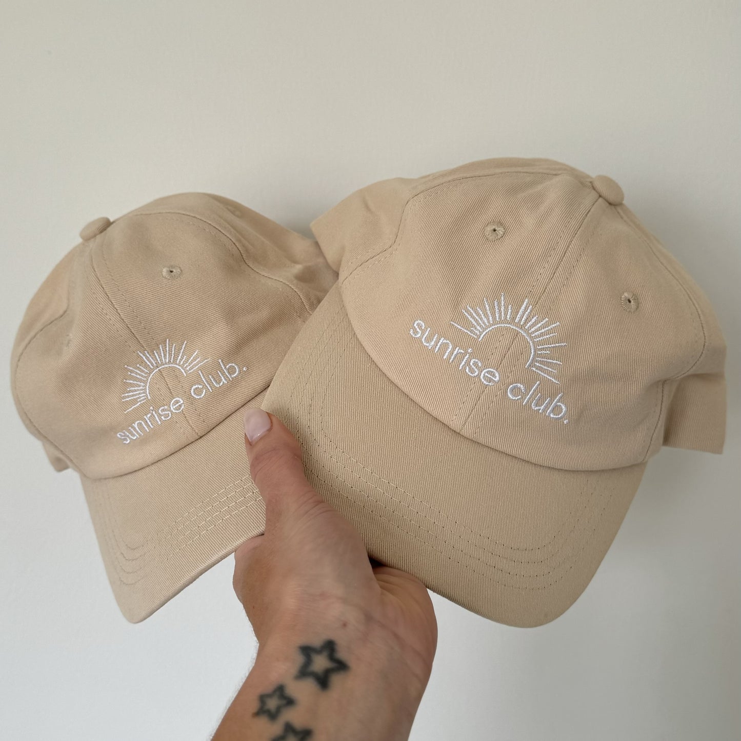 sunrise club cap | mini | oat