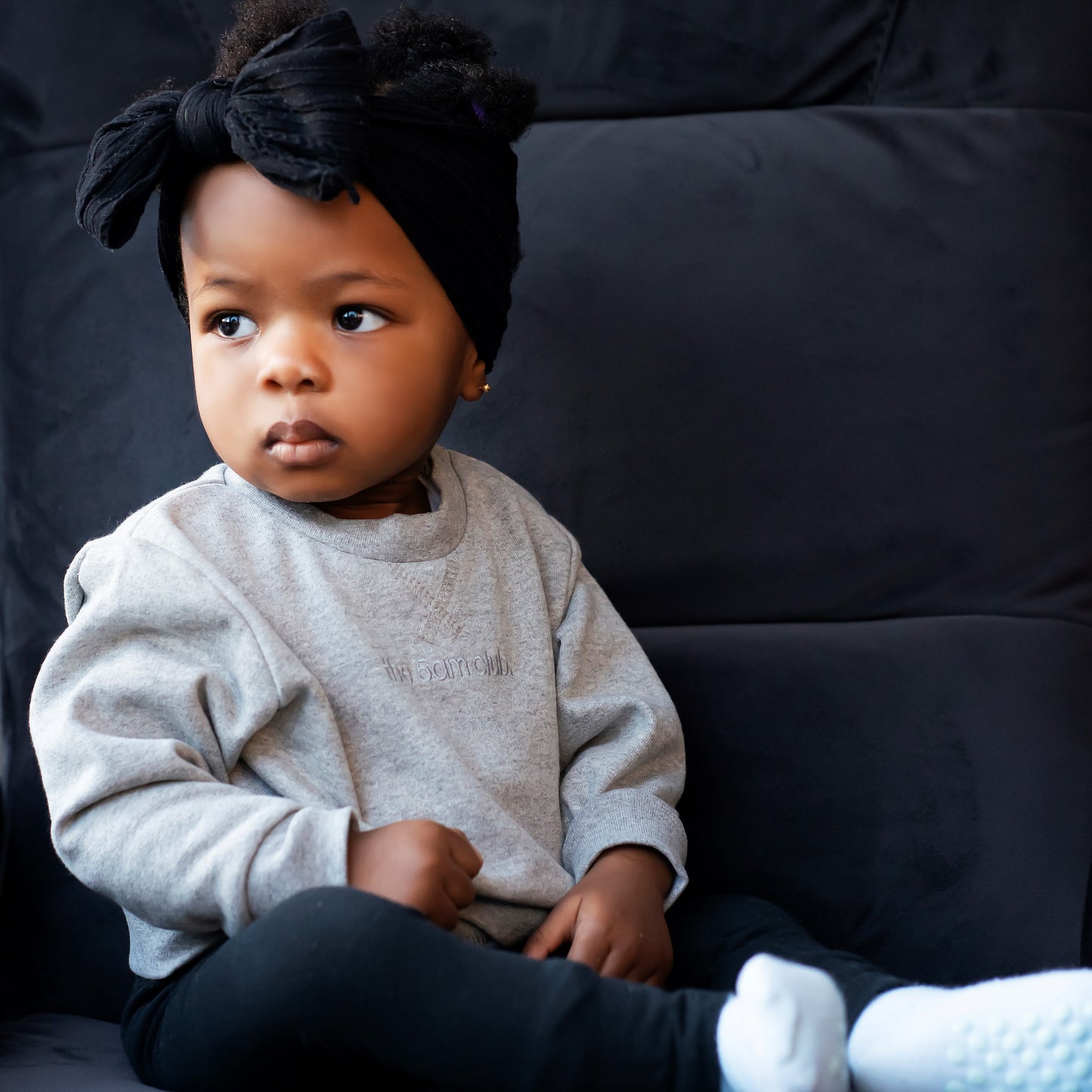 5am sweatshirt | kids | grey marl