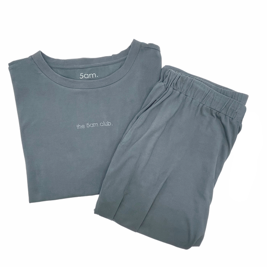 charcoal womens lounge jogger with pockets