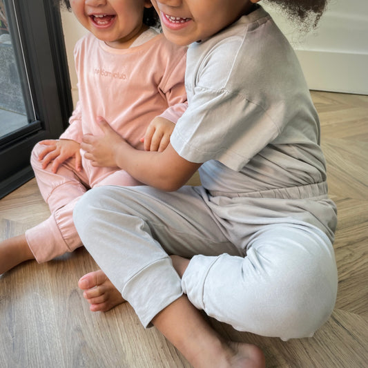 light grey kids lounge jogger