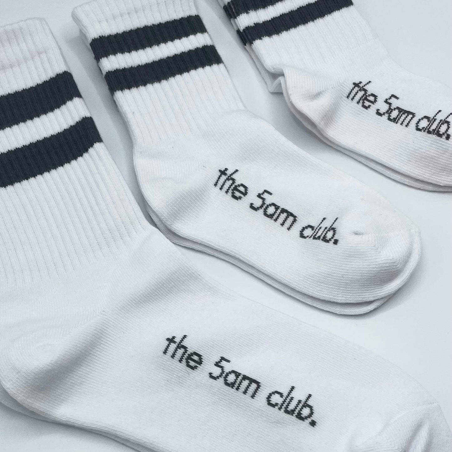 organic cotton crew socks the 5am club