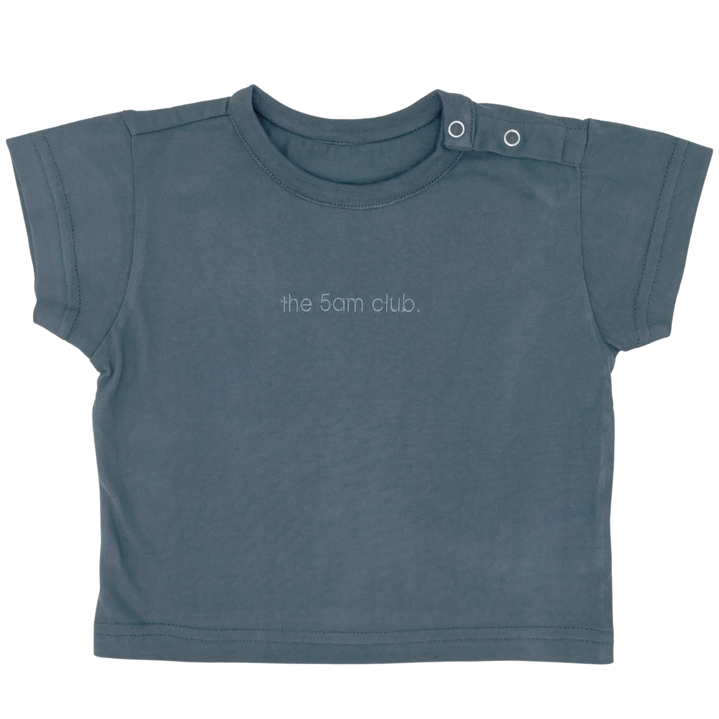 5am tee | kids | charcoal