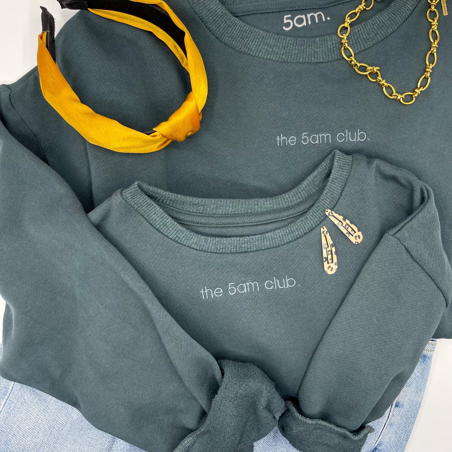 5am sweatshirt | kids | charcoal