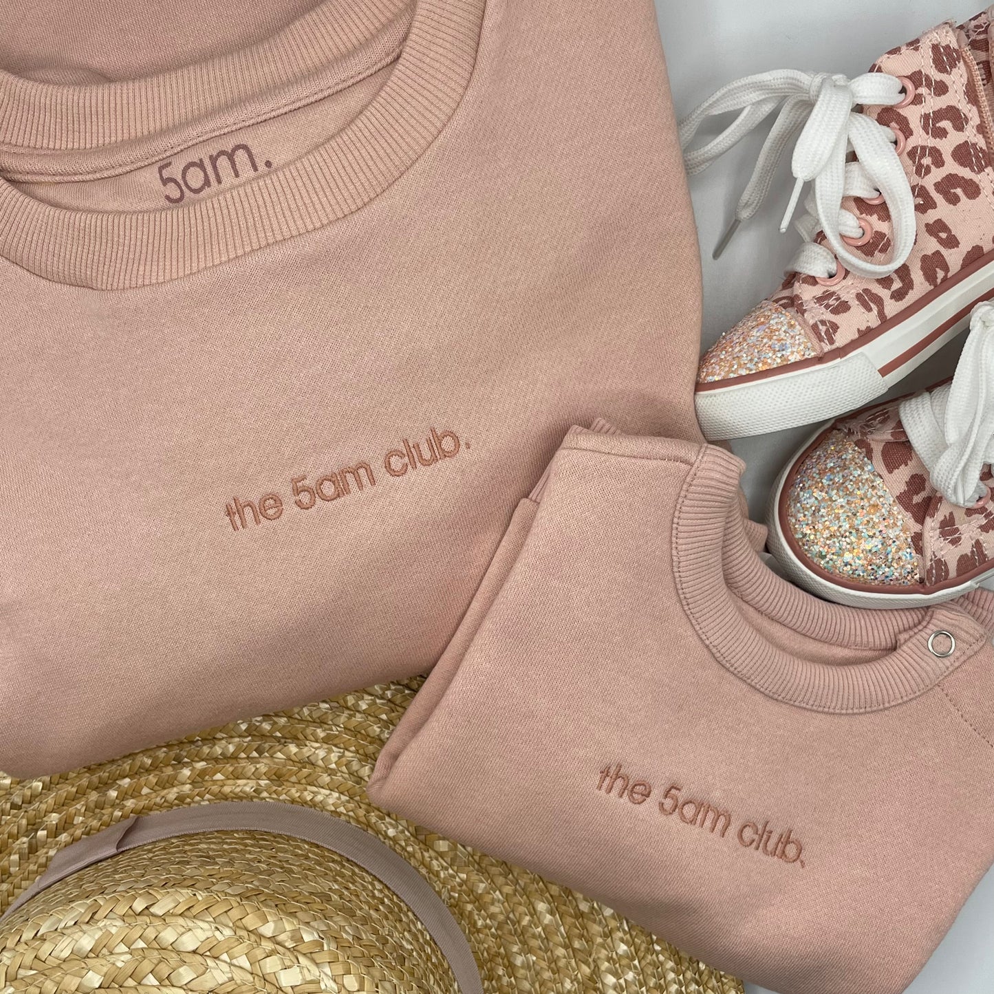 5am sweatshirt | kids | blush