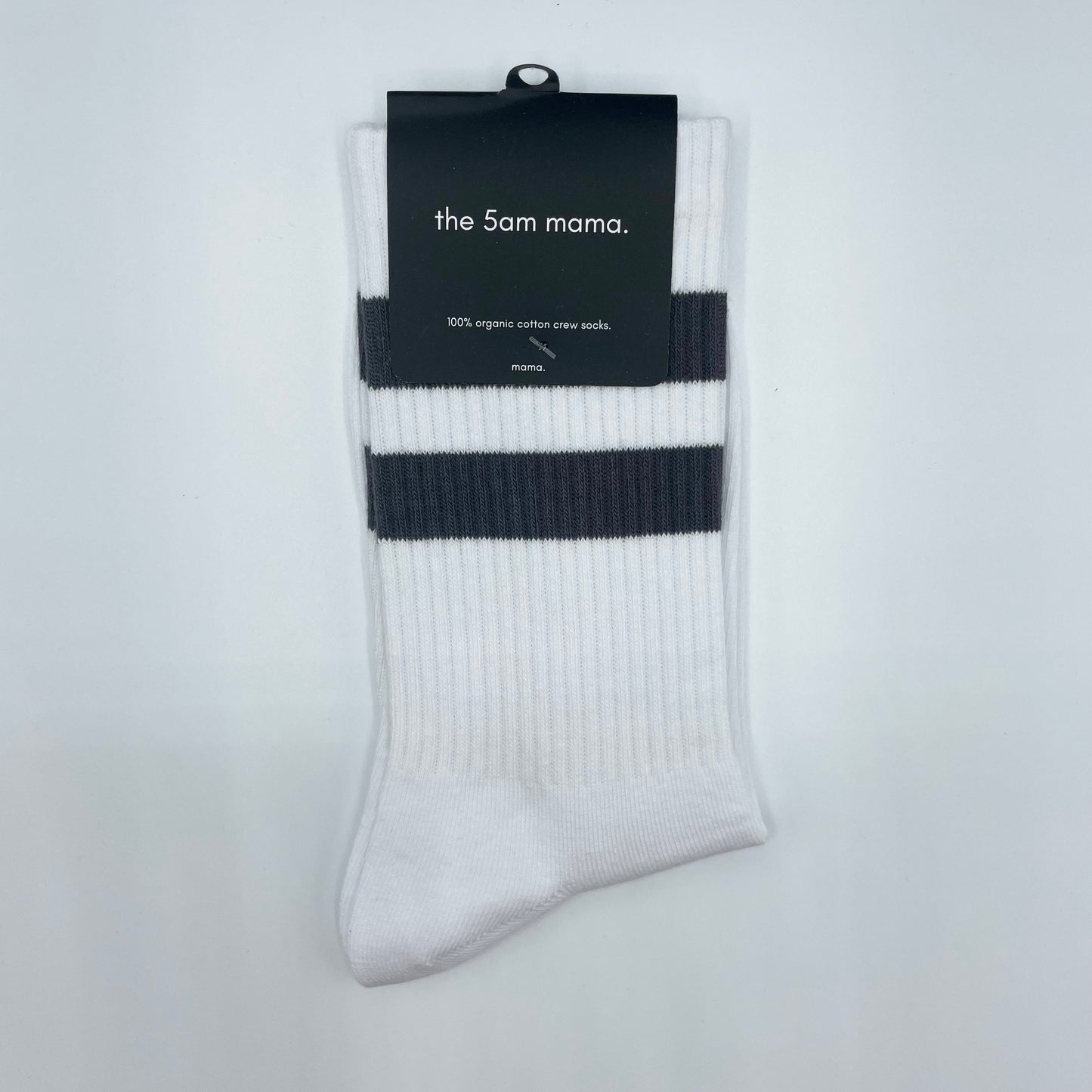 organic cotton crew socks the 5am club