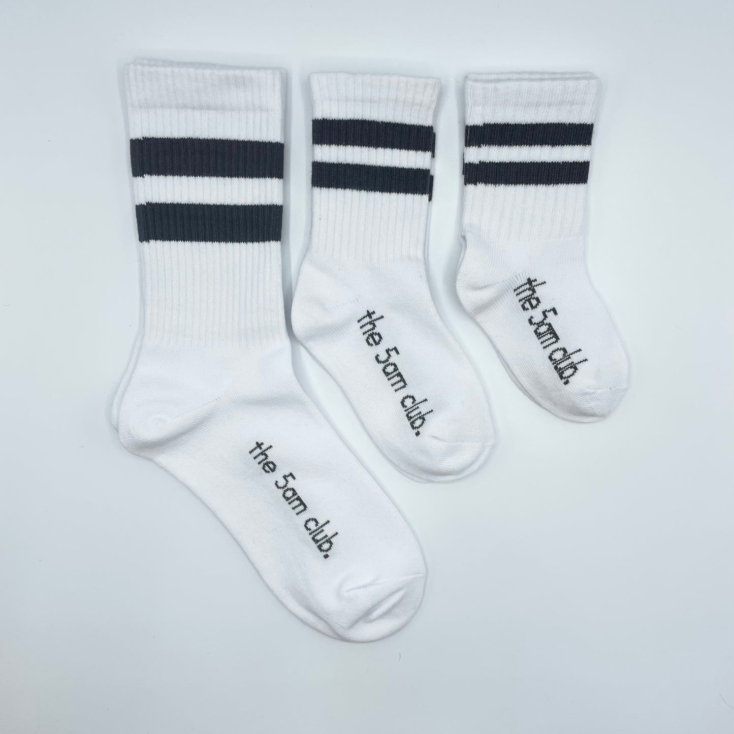 organic cotton crew socks the 5am club