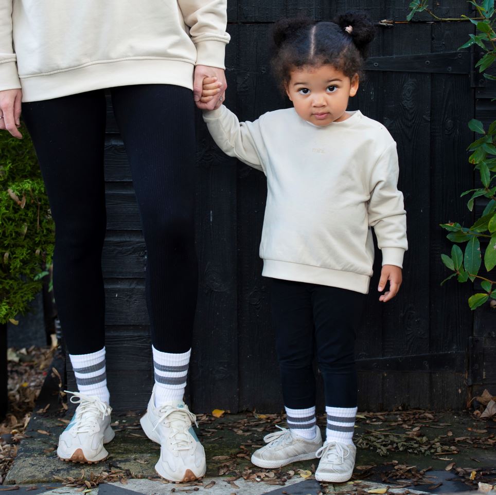 mini kids oat sweatshirt by the 5am mama