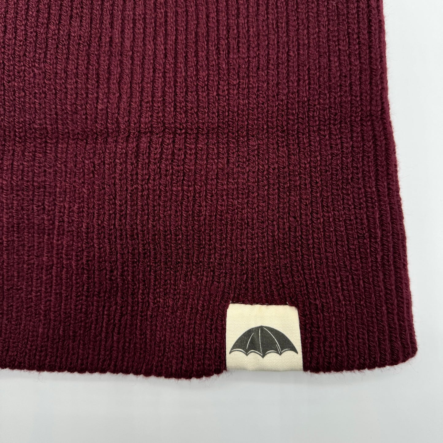 chilly days beanie hat for PANDAS foundation | burgundy