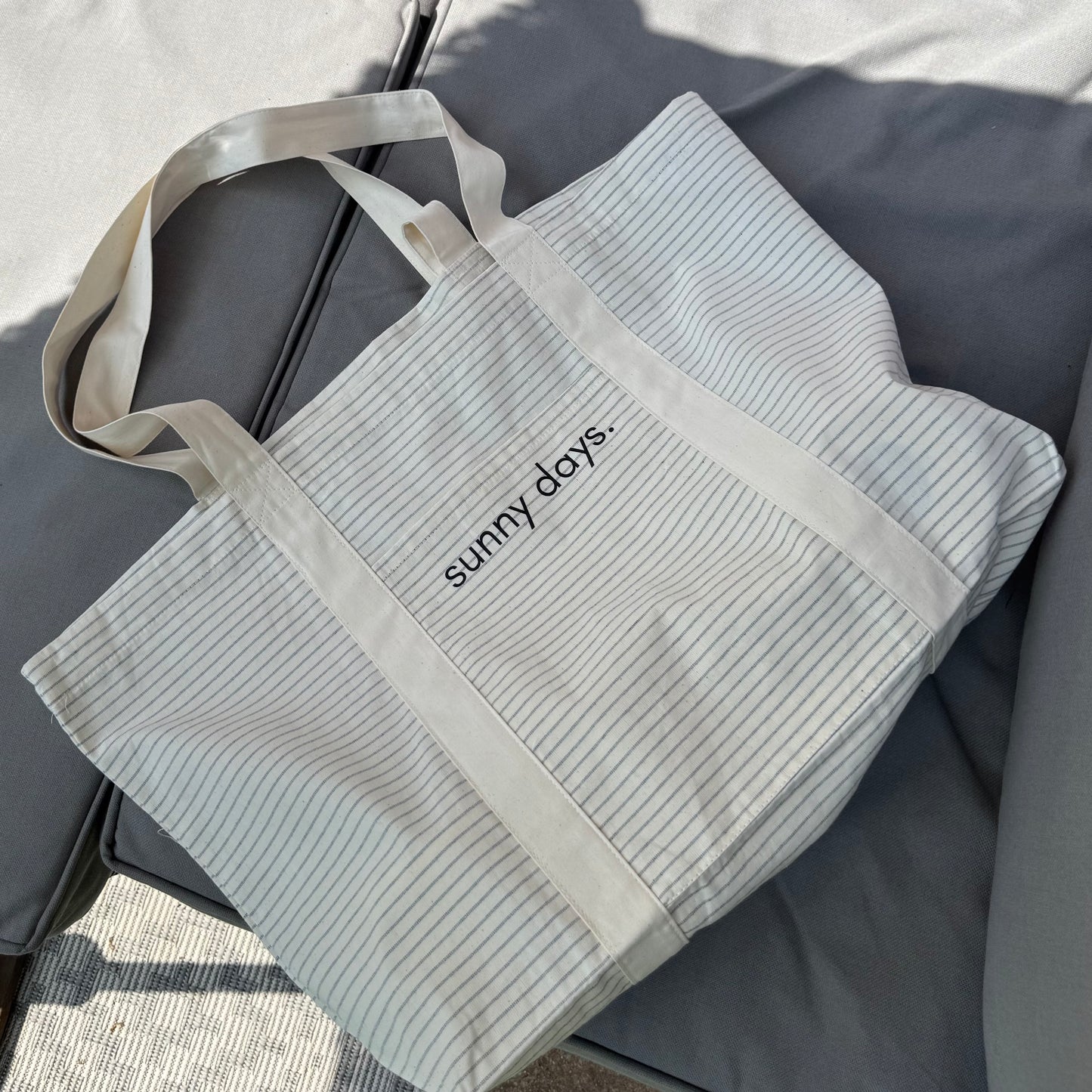 sunny days tote bag for PANDAS Foundation