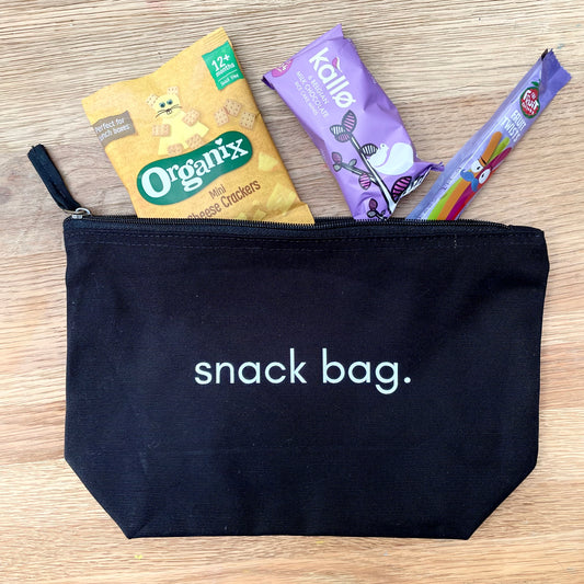 the snack bag | black