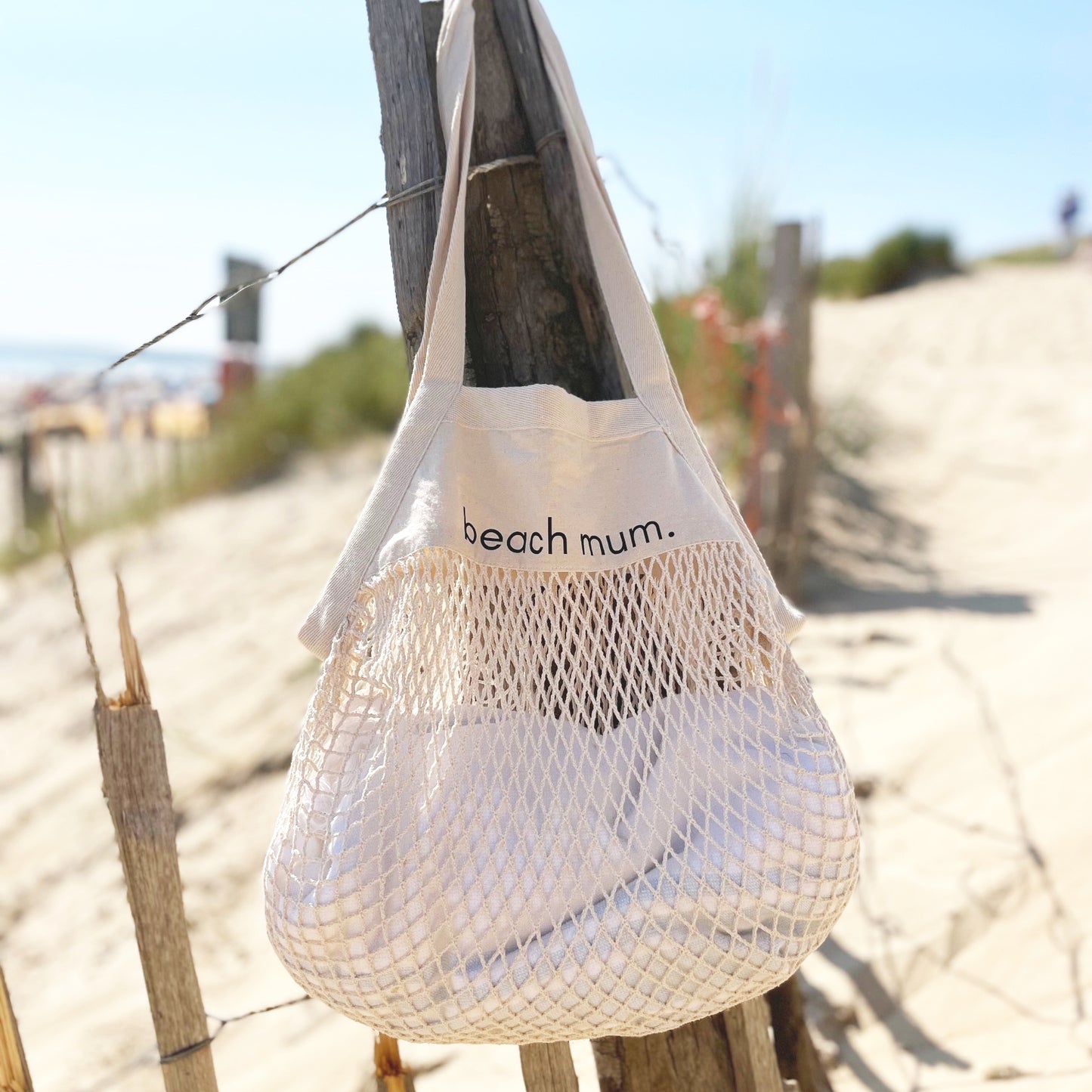 the beach mum bag
