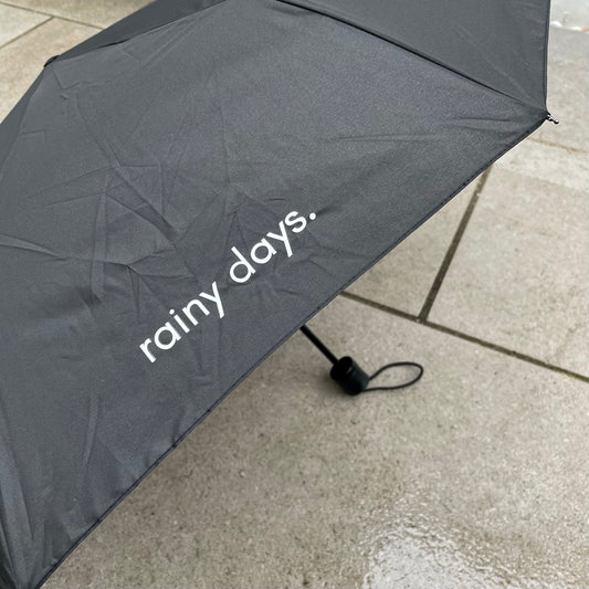 the 5am mama for PANDAS foundation rainy days umbrella