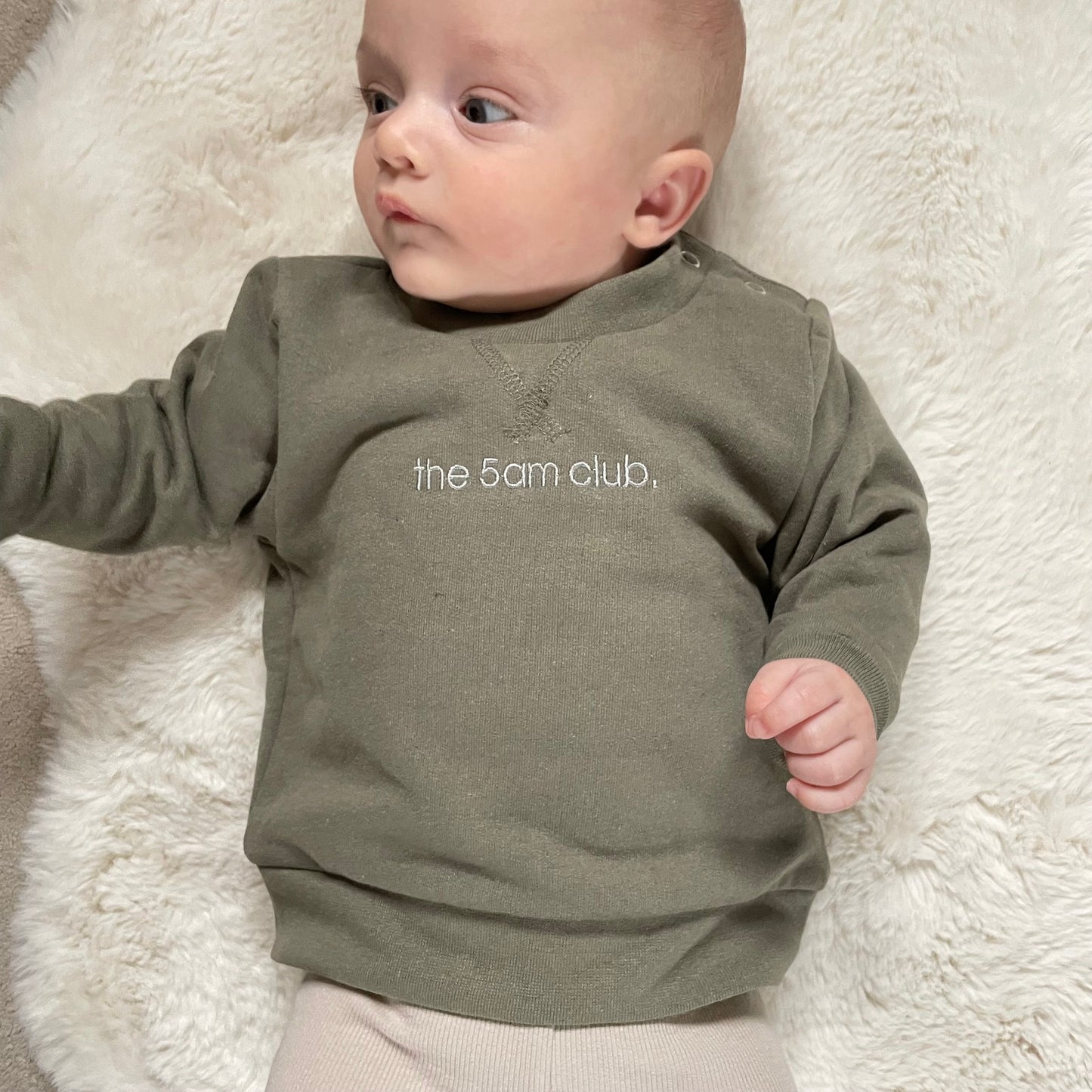 5am sweatshirt | kids | khaki