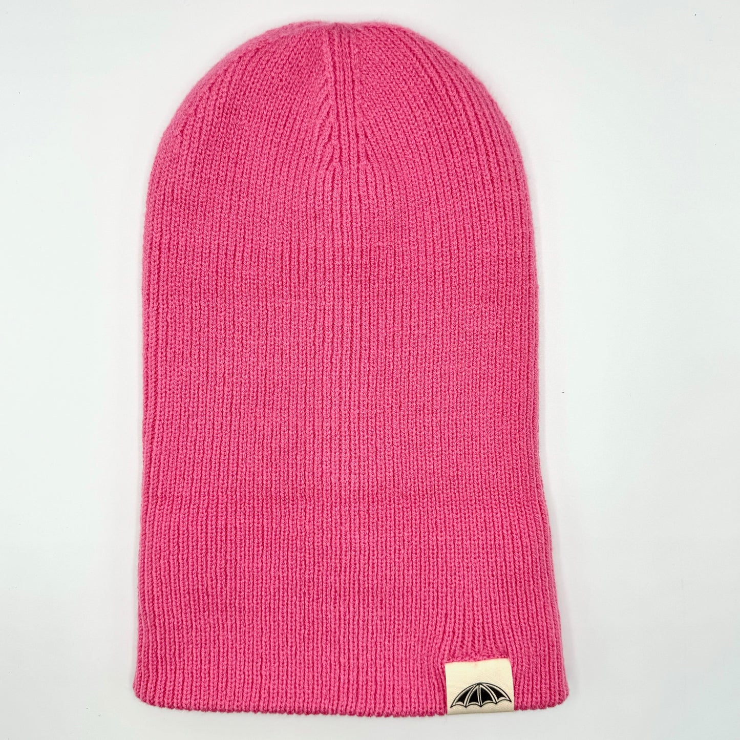 chilly days beanie hat for PANDAS foundation | bubblegum