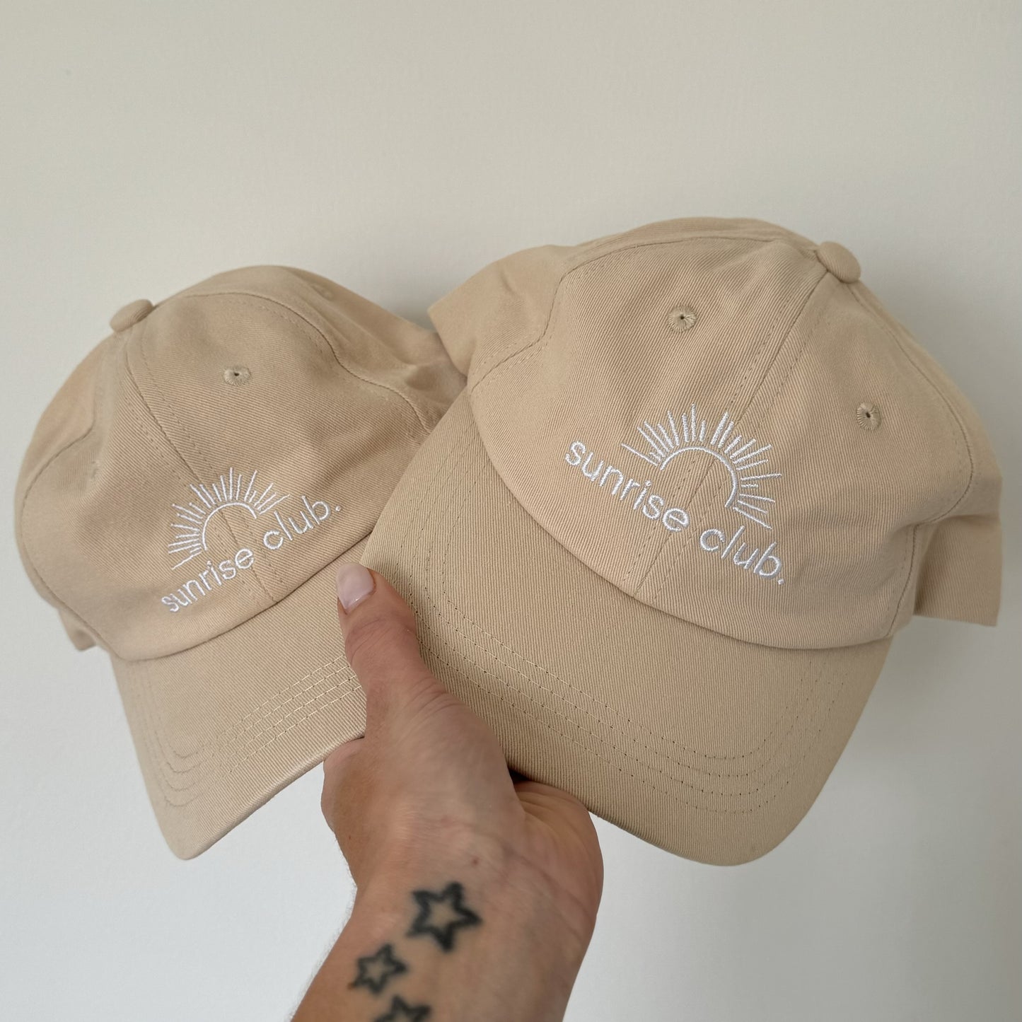 sunrise club cap | mama | oat