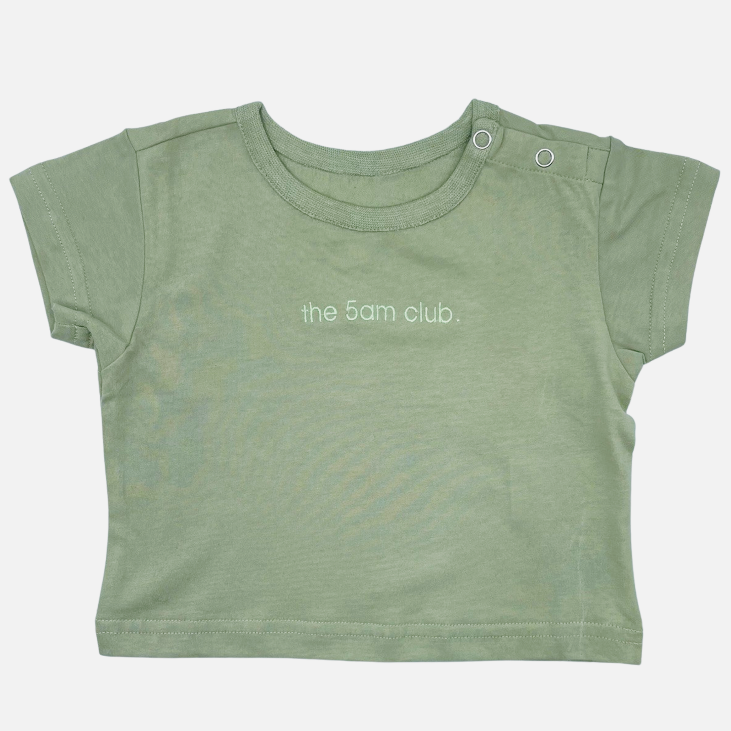 5am tee | kids | sage